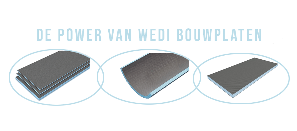 De super bouwplaten van wedi